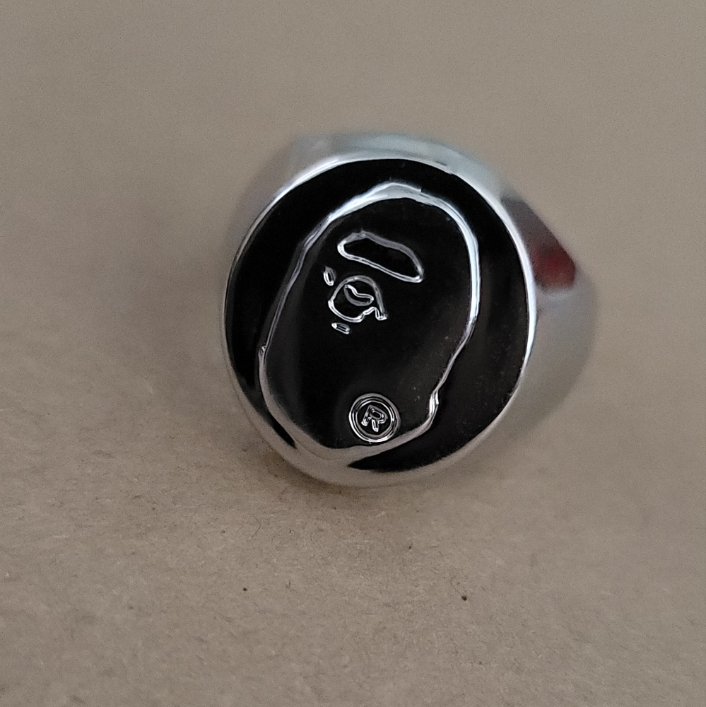 [SOLD] Bathing Ape *Bape* Ape Head Silver Ring